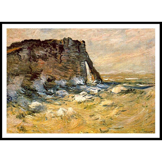 Port d`Aval 1926, A New Print Of a Painting By Adolphe Monet